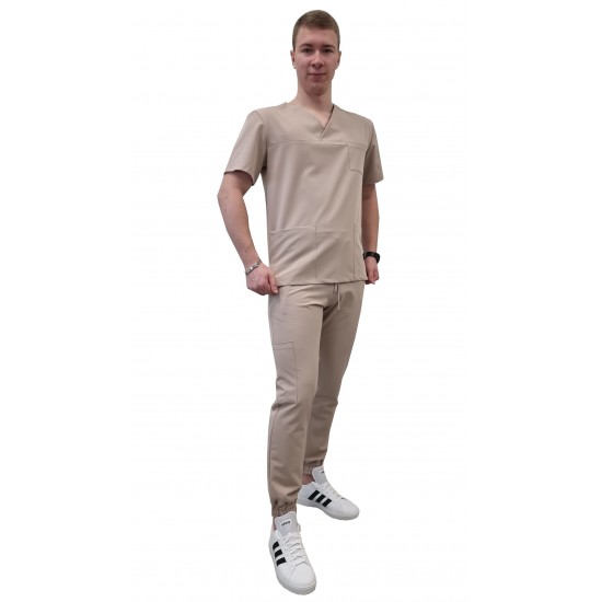 Vīriešu medicīnas apģērba komplekts Classic (M23RK-G|M21-SZ) 