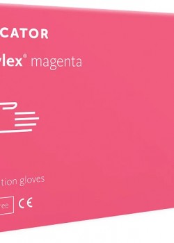 Vienreizlietojamie cimdi nitrylex fuksīna Vienreizlietojamie cimdi nitrylex fuksīna