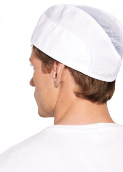 Balta cepure ar tīkliņu Balta cepure ar tīkliņu