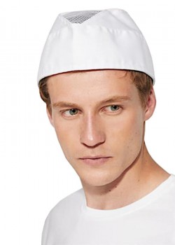 Balta cepure ar tīkliņu Balta cepure ar tīkliņu