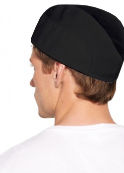 Melns cepure ar tīkliņu Melns cepure ar tīkliņu