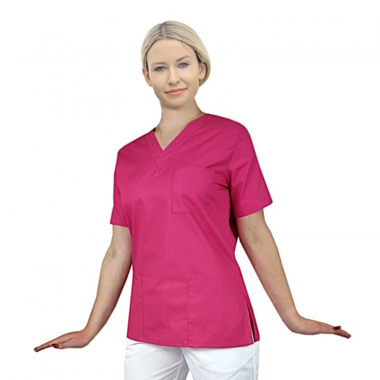 Surgical blouse amaranth, size 3XL