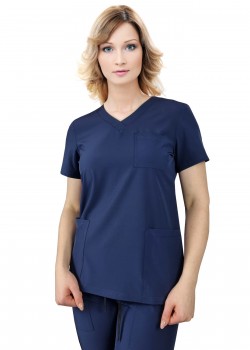 Medicīniskā blūze - elastīga Regular Fit