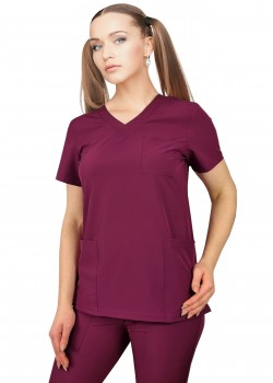 Medicīniskā blūze - elastīga Regular Fit Medicīniskā blūze - elastīga Regular Fit