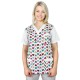 Medicīniskā blūze - rakstaina CLINIC BLOOM W2 XXS izmērs Medicīniskā blūze - rakstaina CLINIC BLOOM W2 XXS izmērs