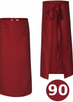 Priekšauts garums 90 cm sarkanbrūns Priekšauts garums 90 cm sarkanbrūns