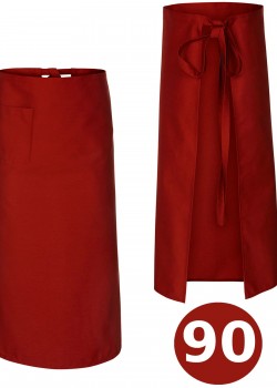 Priekšauts 90cm sarkans Priekšauts 90cm sarkans