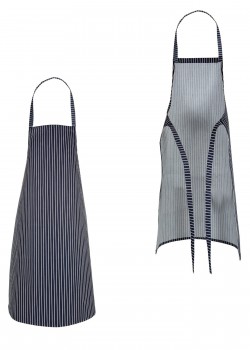 Priekšauts 90 tumši zils ar baltām svītrām Priekšauts 90 tumši zils ar baltām svītrām