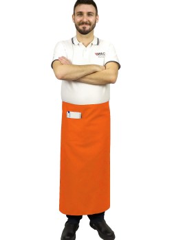 Priekšauts garums 90cm oranžs Priekšauts garums 90cm oranžs