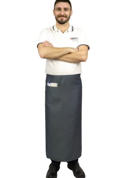 Priekšauts garums 90 cm pelēks Priekšauts garums 90 cm pelēks