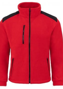 Medicīniskā flīsa jaka sarkana  Medicīniskā flīsa jaka sarkana