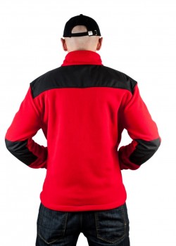 Medicīniskā flīsa jaka sarkana  Medicīniskā flīsa jaka sarkana