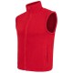 Medical fleece waistcoat Red