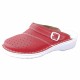 Sieviešu profilaktiskās medicīniskās sarkanās flip-flops Ewa 41.izm Sieviešu profilaktiskās medicīniskās sarkanās flip-flops Ewa 41.izm