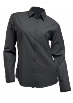 Sieviešu krekls ar garām piedurknēm SHLPOP GREY Sieviešu krekls ar garām piedurknēm SHLPOP GREY