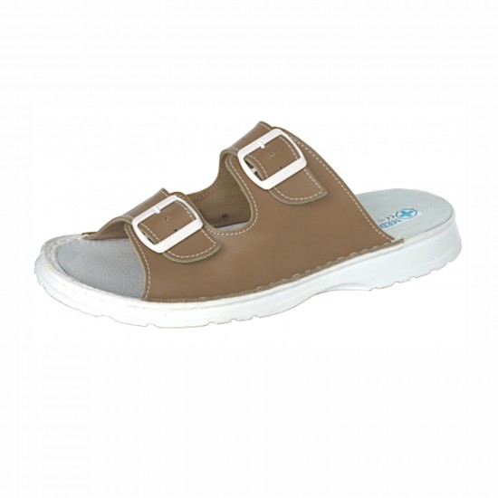 Vīriešu profilaktiskās medicīniskās flip-flops brūns 41.izm Vīriešu profilaktiskās medicīniskās flip-flops brūns 41.izm