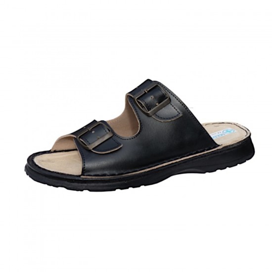 Vīriešu profilaktiskās medicīniskās melnās flipflops 41 izmērs Vīriešu profilaktiskās medicīniskās melnās flipflops 41 izmērs