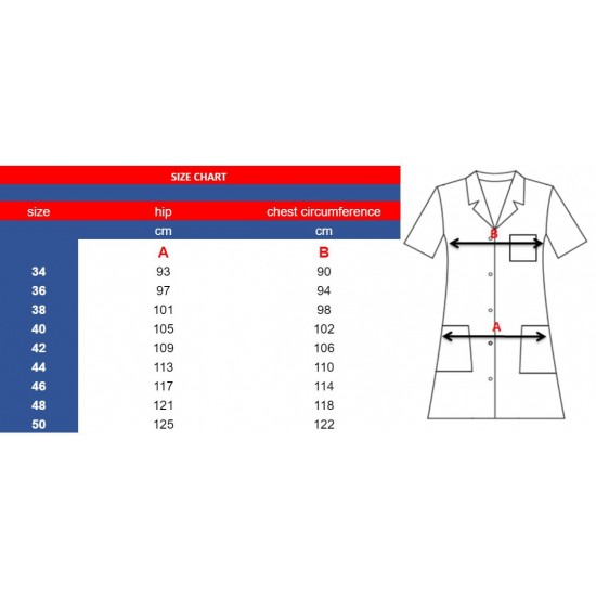 Medicīniskā kleita laima zaļa apdare zila 44.izm