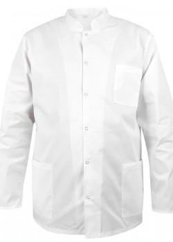 Vīriešu medicīniskā blūze ar stāvapkakli ar garām piedurknēm Vīriešu medicīniskā blūze ar stāvapkakli ar garām piedurknēm