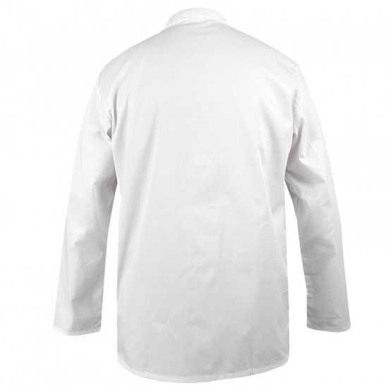 Men's medical blouse with stand-up collar long sleeve