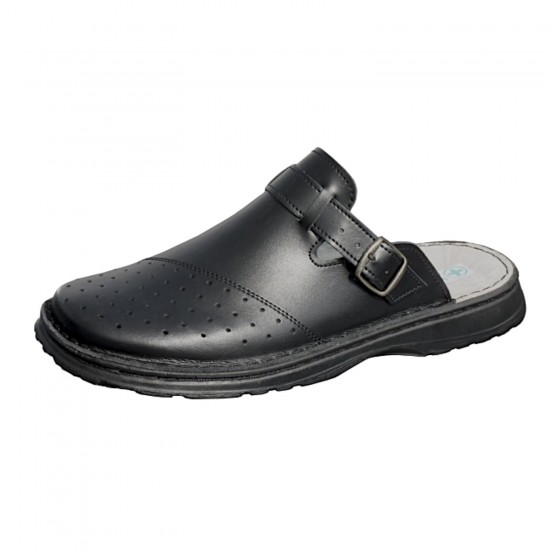 Vīriešu profilaktiskās medicīniskās flip-flops melnas 42.izm