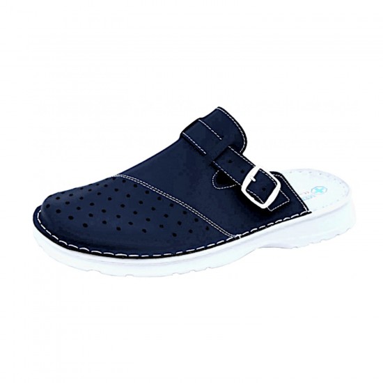 Vīriešu profilaktiskās medicīniskās flip-flops tumši zilas 40.izm
