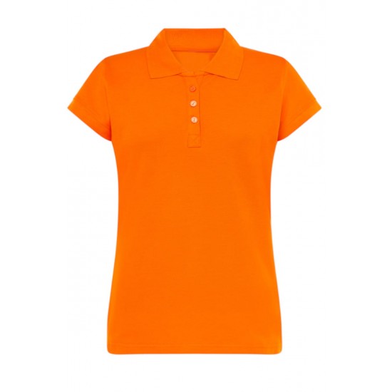 Sieviešu viesmīļu polo krekls oranžs roz.S