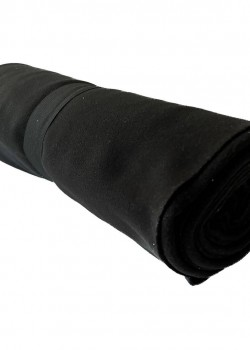 Melna flīsa sega 160x130cm Melna flīsa sega 160x130cm