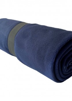 Flīsa sega, tumši zila 160x130cm Flīsa sega, tumši zila 160x130cm