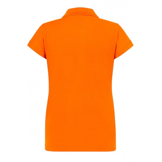 Sieviešu viesmīļu polo krekls oranžs rozā.XXL