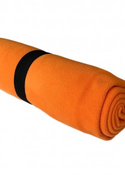 Flīsa sega oranža 160x130cm Flīsa sega oranža 160x130cm