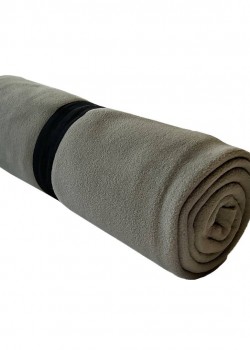 Flīsa sega, pelēka 160x130cm Flīsa sega, pelēka 160x130cm