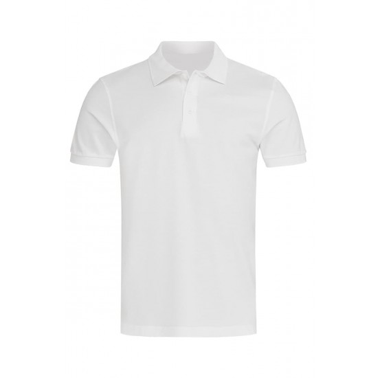 Medicīniskais vīriešu polo krekls balts roz.5XL
