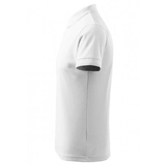 Medicīniskais vīriešu polo krekls balts roz.5XL