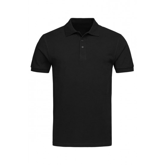 Vīriešu medicīnas polo krekls melns roz.5XL
