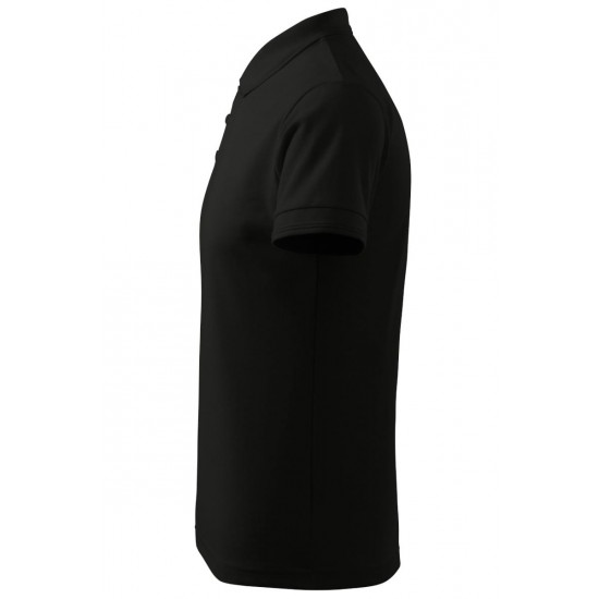 Vīriešu medicīnas polo krekls melns roz.5XL