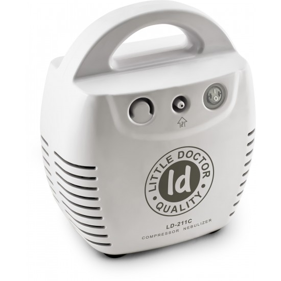 Virzuļa inhalators LD-211C balts
