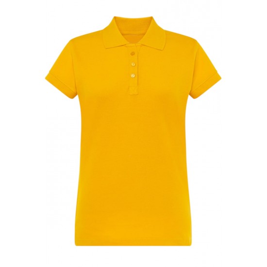 Viesmīļa polo krekls sievietēm dzeltens roz.XL