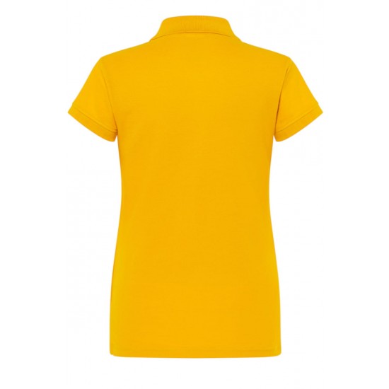 Viesmīļa polo krekls sievietēm dzeltens roz.XL