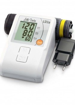 Automātisks elektroniskais asinsspiediena mērītājs ar barošanas bloku LD3A Automātisks elektroniskais asinsspiediena mērītājs ar barošanas bloku LD3A