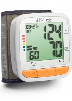 Automātiskais elektroniskais plaukstas asinsspiediena mērītājs LD12 Automātiskais elektroniskais plaukstas asinsspiediena mērītājs LD12