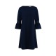 190-6 MARGARET kleita ar mežģīnēm piedurknēs - Navy Blue 190-6 MARGARET kleita ar mežģīnēm piedurknēs - Navy Blue