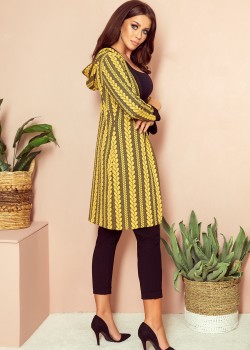 218-2 Mētelis ar kapuci un kabatām - pīts 218-2 Mētelis ar kapuci un kabatām - pīts