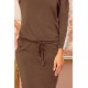 13-125 Sporta kleita ar kabatām - KHAKI + svītras