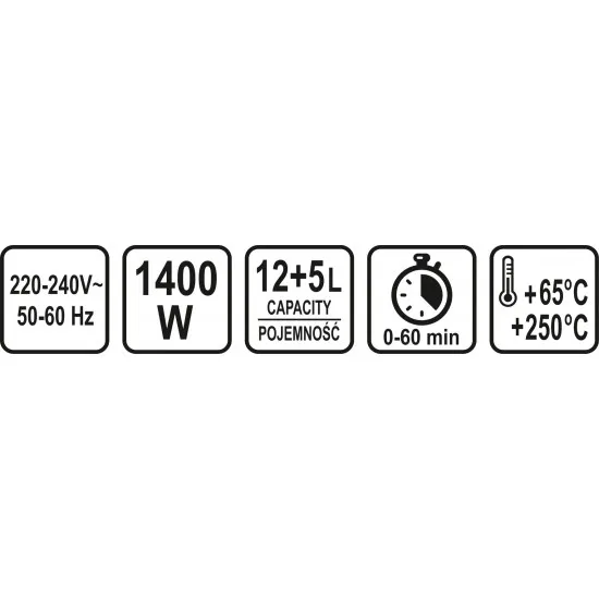Halogēna konvekcijas krāsns 17 l (67641) Halogēna konvekcijas krāsns 17 l (67641)
