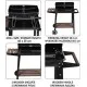 BBQ grils | ogļu | 48x28 cm (99585) BBQ grils | ogļu | 48x28 cm (99585)