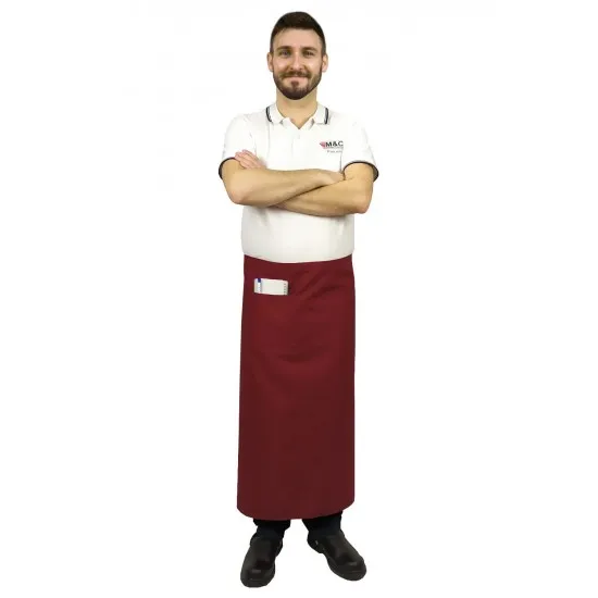 Priekšauts garums 90 cm sarkanbrūns Priekšauts garums 90 cm sarkanbrūns