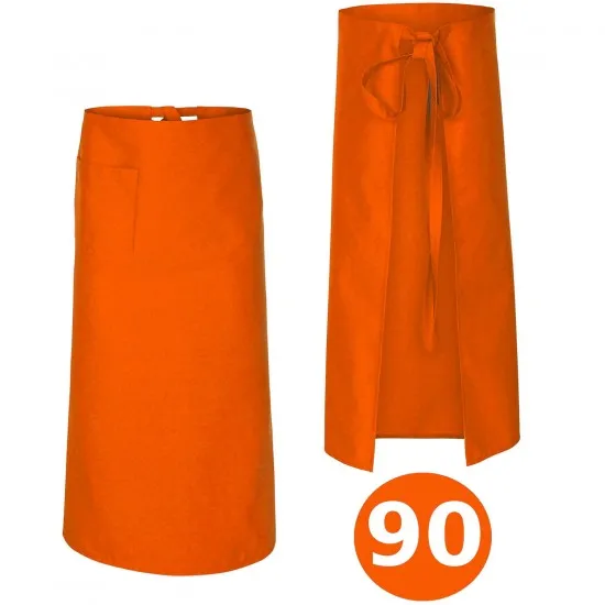Priekšauts garums 90cm oranžs Priekšauts garums 90cm oranžs