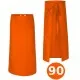 Priekšauts garums 90cm oranžs Priekšauts garums 90cm oranžs